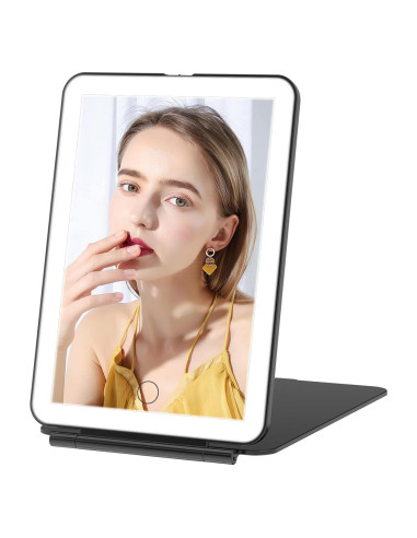 Espejo de Maquillaje Portátil Funtouch con 72 Luces LED