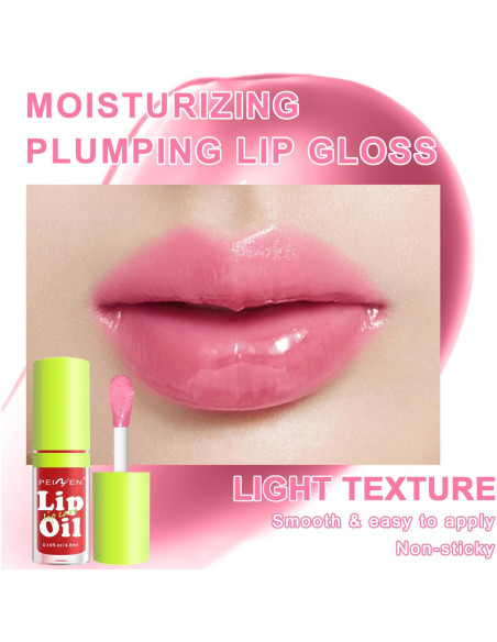 Aceite Labial Glaseado Scarman 5 ml x 6 Colores Hidratante Aceite Labial Glaseado Scarman 5 ml x 6 Colores Hidratante
