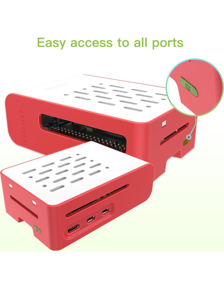 Kit Raspberry Pi 5 iRasptek 4GB con Caja y Enfriador Activo Kit Raspberry Pi 5 iRasptek 4GB con Caja y Enfriador Activo