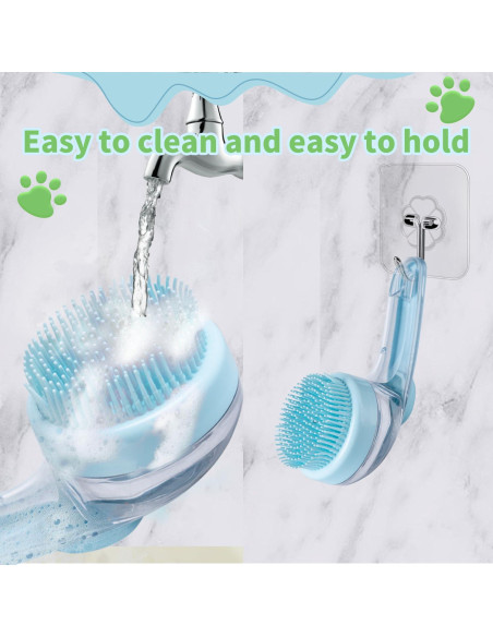 Set de Baño para Mascotas KLLHSUUL 6 Piezas Azul Set de Baño para Mascotas KLLHSUUL 6 Piezas Azul
