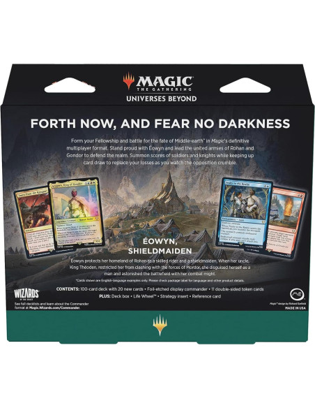 Mazo de Comandante Magic The Gathering El Señor de los Anillos Mazo de Comandante Magic The Gathering El Señor de los Anillos