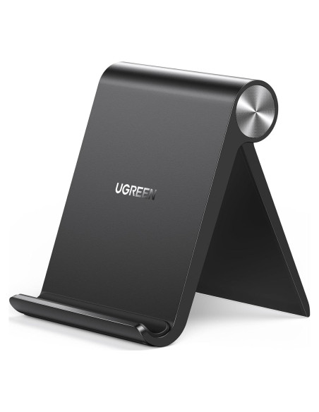 Soporte para Teléfono Móvil UGREEN Mini Plegable Negro Soporte para Teléfono Móvil UGREEN Mini Plegable Negro