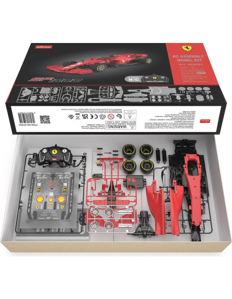 Kit de Coche RC Ferrari SF 1000 RASTAR 1/16 65 Piezas DIY Kit de Coche RC Ferrari SF 1000 RASTAR 1/16 65 Piezas DIY