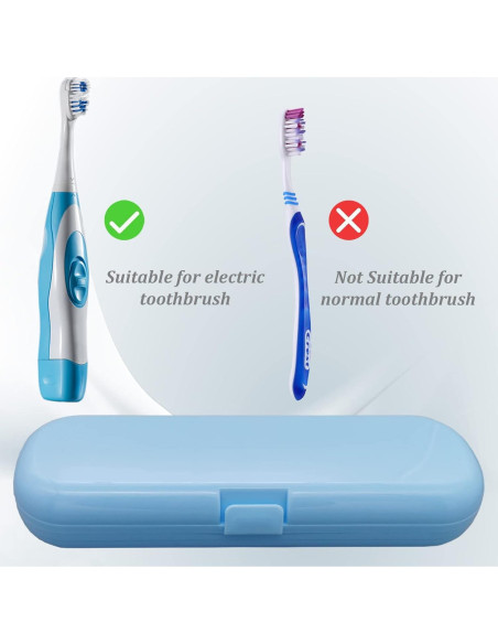Estuche de Viaje para Cepillo de Dientes Eléctrico Hovesty - 2 Pcs Estuche de Viaje para Cepillo de Dientes Eléctrico Hovesty - 2 Pcs
