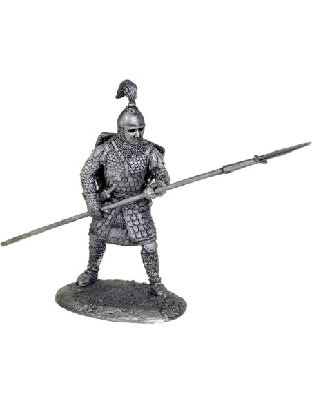 Escultura Caballero Ruso con Lanza 54mm de Metal - Regalos y Souvenirs Escultura Caballero Ruso con Lanza 54mm de Metal - Regalos y Souvenirs