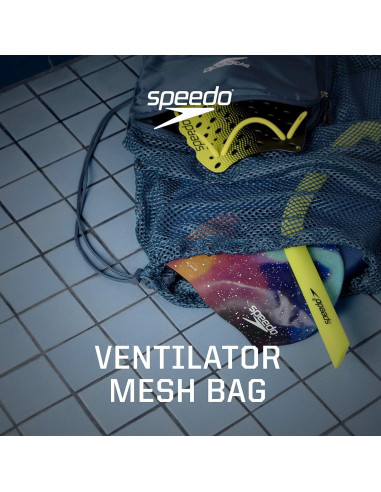 Bolsa de Equipos de Malla Speedo Ventilator Azul Grotto