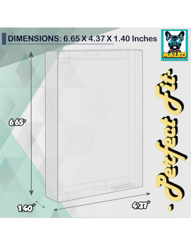 Estuche Protector Malko para Autos Diecast 1:64 - Paquete de 10