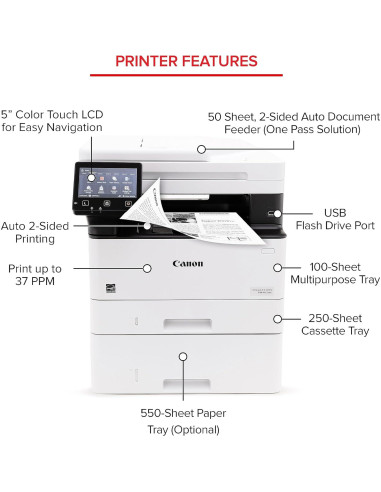 Impresora láser multifuncional Canon imageCLASS MF462dw