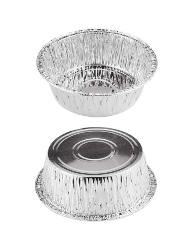 Paquete de 100 bandejas de tarta desechables Oopsu 10.59 cm