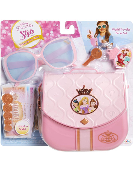 Conjunto de Bolsa Viajera Disney Princesa con Accesorios Conjunto de Bolsa Viajera Disney Princesa con Accesorios
