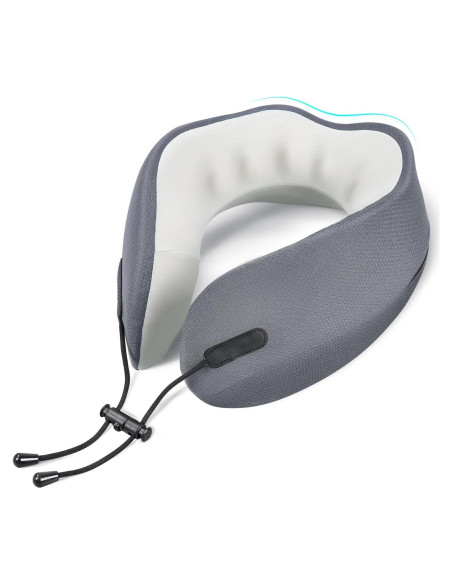 Almohada de Viaje Cozyhealth para Cuello Espuma Viscoelástica Almohada de Viaje Cozyhealth para Cuello Espuma Viscoelástica