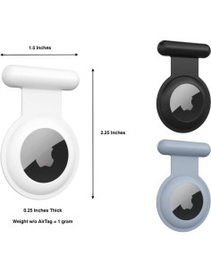 Soporte Airtag Oculto para Niños Kaizen Kreations - Negro 2