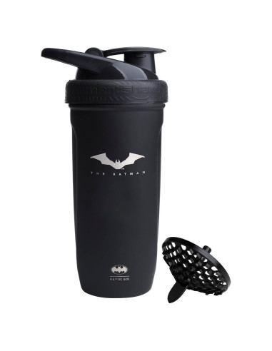 Botella de Batido Smartshake Batman 900ml Acero Inoxidable