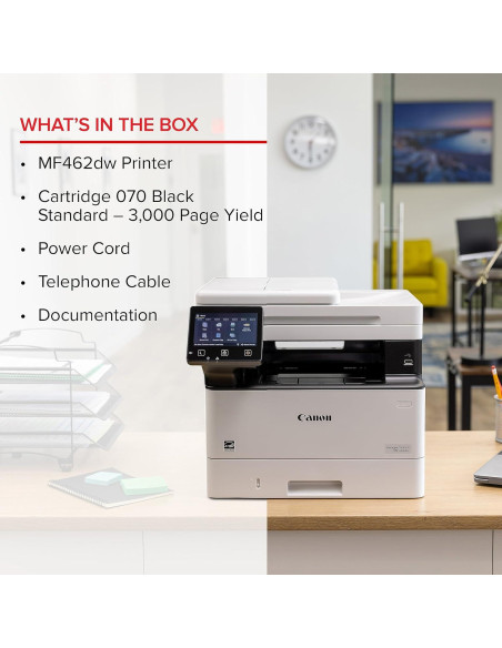 Impresora láser multifuncional Canon imageCLASS MF462dw Impresora láser multifuncional Canon imageCLASS MF462dw