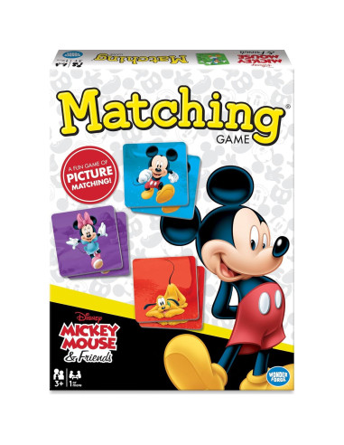 Juego de Emparejamiento Mickey Mouse Ravensburger - 72 Fichas