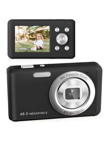 Cámara Digital SLRNQJA WEDC-10 48MP FHD 1080P Zoom 16X Cámara Digital SLRNQJA WEDC-10 48MP FHD 1080P Zoom 16X