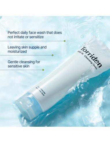 Espuma Limpiadora Facial Torriden DIVE IN 150ml - Hidratante