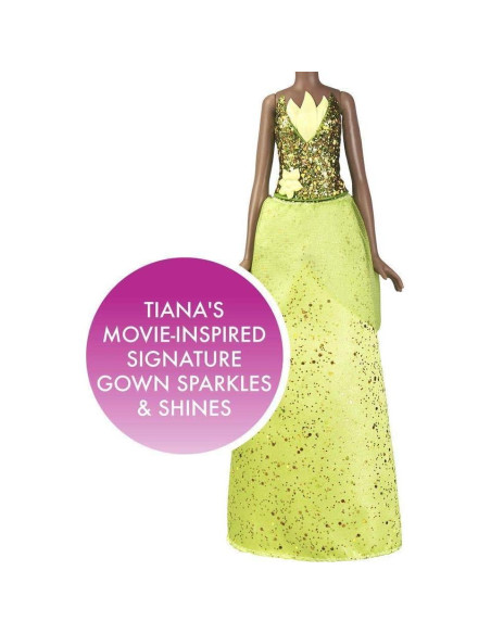 Muñeca Tiana Brillo Real Disney - Hasbro - 35.6 cm Muñeca Tiana Brillo Real Disney - Hasbro - 35.6 cm