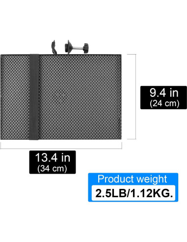 Soporte de Micrófono Mr.Power con Bandeja Ajustable 34x24cm