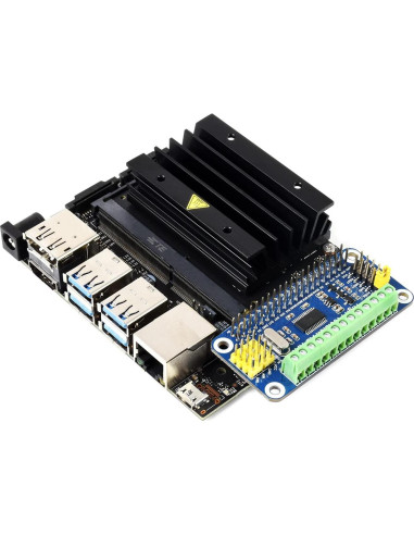 Módulo ADC Waveshare AD HAT 32 bits 10 canales para Raspberry Pi