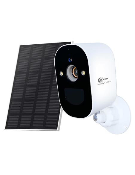 Cámara Solar Inalámbrica 1080P XVIM HOME con Detección AI Cámara Solar Inalámbrica 1080P XVIM HOME con Detección AI