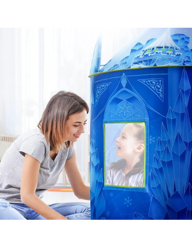 Carpa de Juego Hamdol Castillo de Hielo 130 cm para Niñas