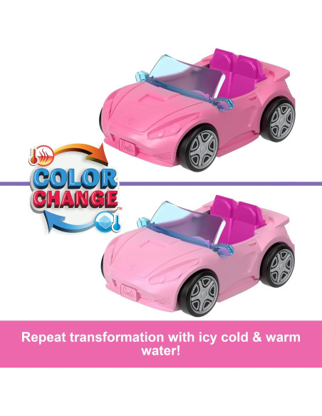 Muñeca Barbie Mini BarbieLand con Auto Convertible 3,81 cm Muñeca Barbie Mini BarbieLand con Auto Convertible 3,81 cm