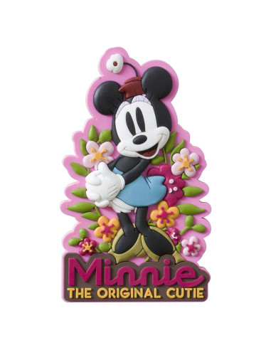 Imán Retro Disney Minnie 10.16 cm PVC Multicolor
