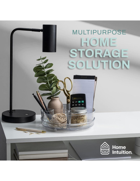 Contenedor Giratorio de Alimentos Home Intuition 22.86 cm 4 Bin Contenedor Giratorio de Alimentos Home Intuition 22.86 cm 4 Bin