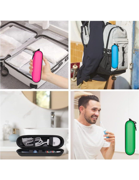 Estuche de Viaje EVA Nincha para Cepillo Eléctrico Negro Estuche de Viaje EVA Nincha para Cepillo Eléctrico Negro