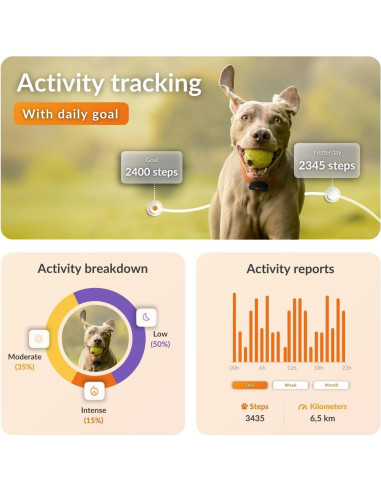 Rastreador GPS Weenect XS para Perros - Impermeable y Mini