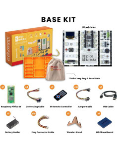Kit de Inicio Raspberry Pi Pico W con 12 Sensores y Guía 2