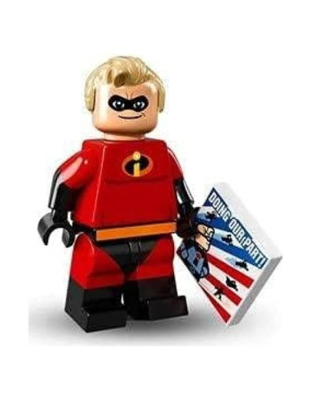 Minifigura coleccionable LEGO Disney Sr. Increíble 9g Minifigura coleccionable LEGO Disney Sr. Increíble 9g