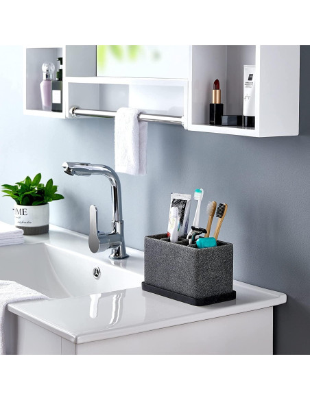 Soporte para Cepillos de Dientes ZCCZ con 6 Compartimentos Soporte para Cepillos de Dientes ZCCZ con 6 Compartimentos