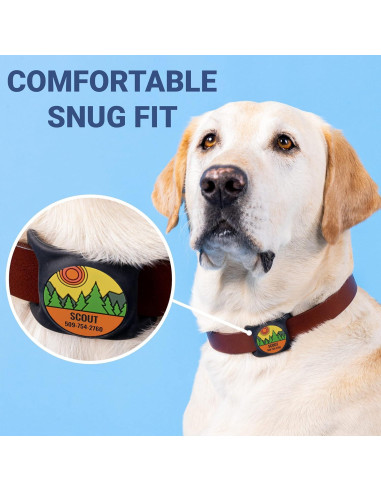 Soporte Personalizado para Airtag GoTags - Collar de Perro