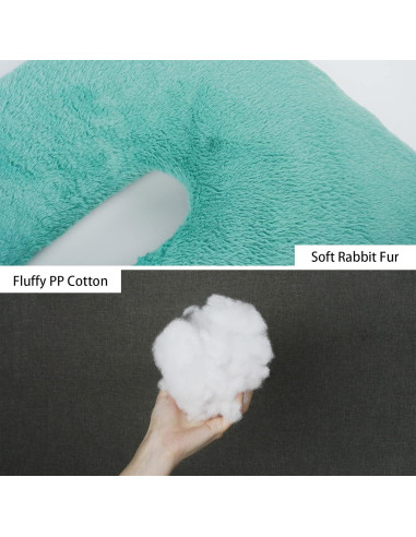Almohada de Cuello para Niños Atablyn TP Aguamarina Suave