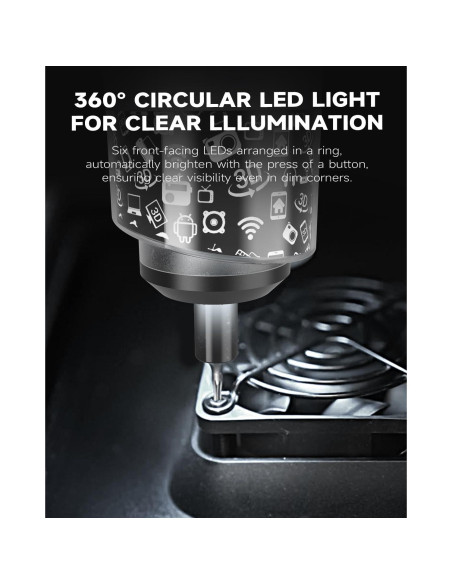 Destornillador Eléctrico Creality 33 en 1 Inalámbrico LED Destornillador Eléctrico Creality 33 en 1 Inalámbrico LED