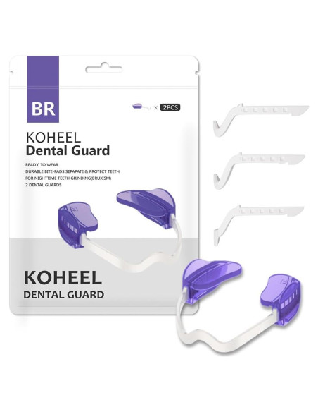 Protector Bucal Ajustable KOHEEL BR-PRO para Bruxismo - 2 Unidades Protector Bucal Ajustable KOHEEL BR-PRO para Bruxismo - 2 Unidades