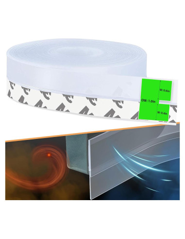 Tira de Sellado de Silicona Wigtda 1.0in x 4.88m Transparente
