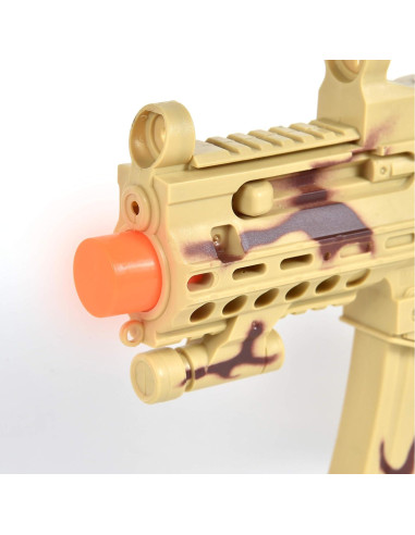 Mini Blaster Camuflaje Desierto Maxx Action con Sonido y Luz