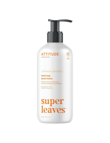 Jabón Líquido Vegano ATTITUDE 473 ml Hojas de Naranja