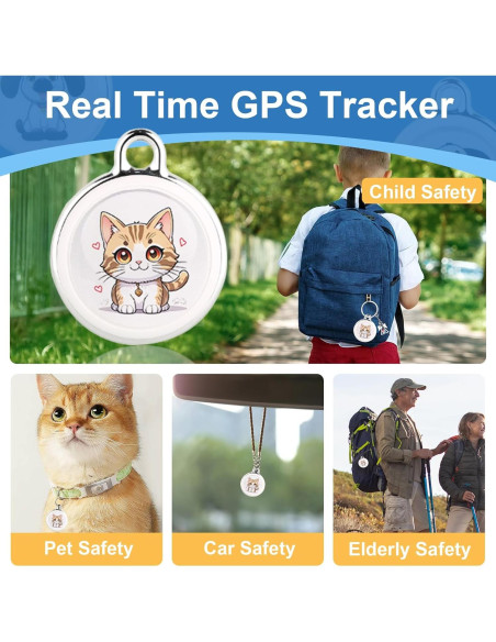 Rastreador GPS Mini Skbenqk Y-22 Estilo Gato - Sin Suscripción Rastreador GPS Mini Skbenqk Y-22 Estilo Gato - Sin Suscripción
