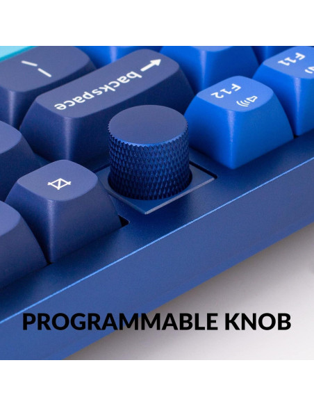 Teclado Mecánico Keychron Q3 TKL Programable Gateron Azul Teclado Mecánico Keychron Q3 TKL Programable Gateron Azul