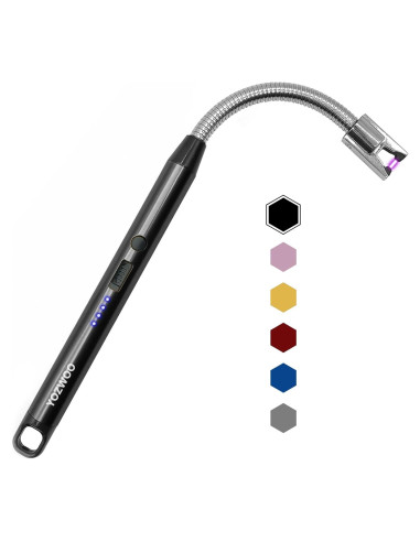 Encendedor Eléctrico de Plasma YOZWOO - Recargable USB, 24.89 cm