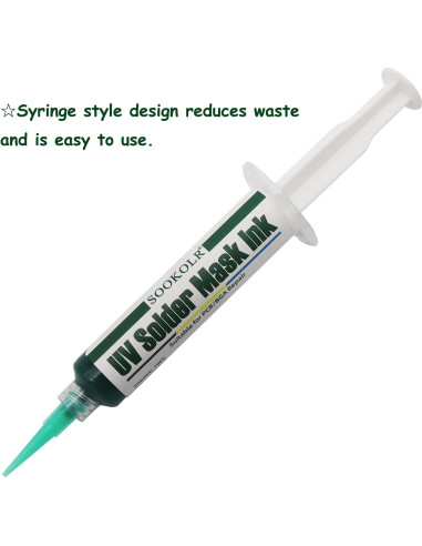Tinta de Máscara de Soldadura UV Sookolr 10CC Verde