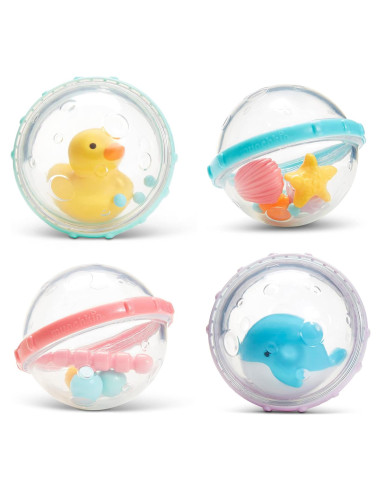 Juguete de Baño Munchkin Flotar y Jugar 4 Piezas
