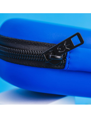 Funda de Viaje para Cepillo de Dientes Triple Bristle Azul - Compacta y Duradera