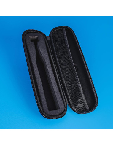 Funda de Viaje para Cepillo de Dientes Triple Bristle Azul - Compacta y Duradera