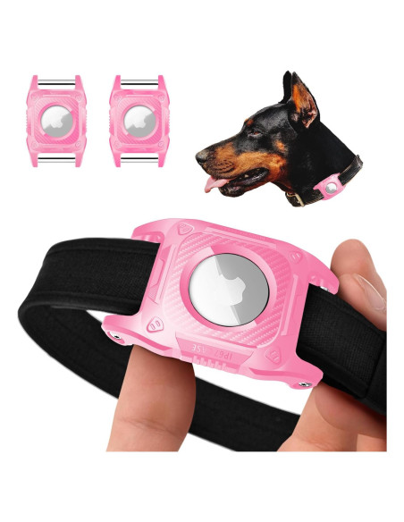 Funda Impermeable IP68 para Airtag U. EHome - Collar Perro 2 Pz Funda Impermeable IP68 para Airtag U. EHome - Collar Perro 2 Pz