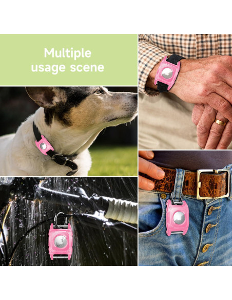Funda Impermeable IP68 para Airtag U. EHome - Collar Perro 2 Pz Funda Impermeable IP68 para Airtag U. EHome - Collar Perro 2 Pz